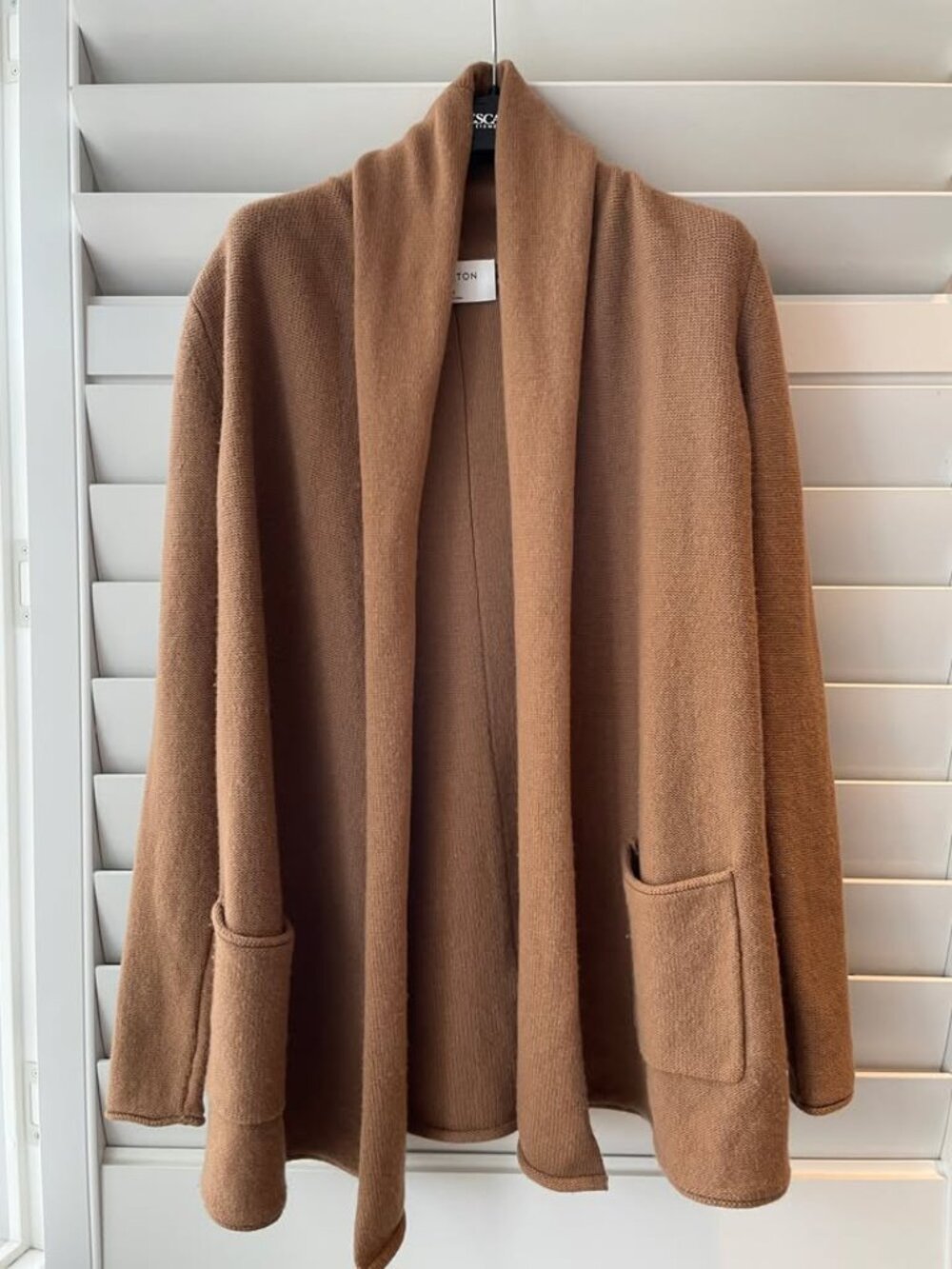 Aritzia Babaton - Wool Cardigan - Camel